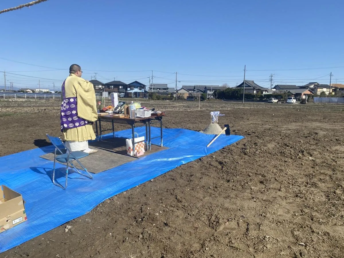 ☀愛知県愛西市M様邸　 新築㊗地鎮祭の様子☀　